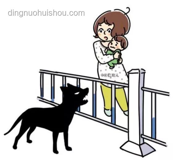 孩童遇恶犬攻击防范知识